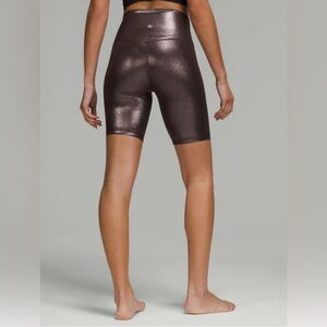 Lululemon Align High-Rise Short 8" *Shine in Radiate Foil Print French Press